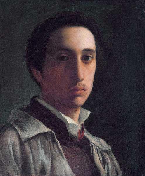 Edgar Degas Self-portrait by Edgar Degas Norge oil painting art